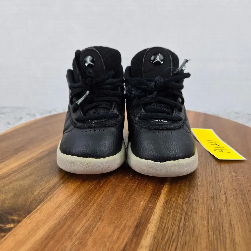 Jordan Toddler 6c Jumpman Pro BT TD Black Leather Casual Daily Lifestyle Sneaker